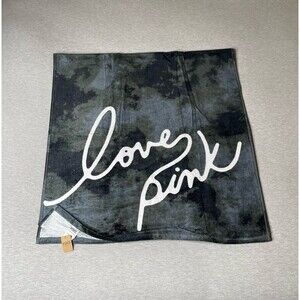 Victoria’s Secret PINK Y2K Vintage Tie-Dye Script Logo Beach Towel
